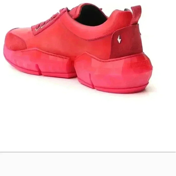 SALE Jimmy Choo Diamond Chunky Sole Sneakers sz 40.5 US 10 25.5 cm - Picture 2 of 10